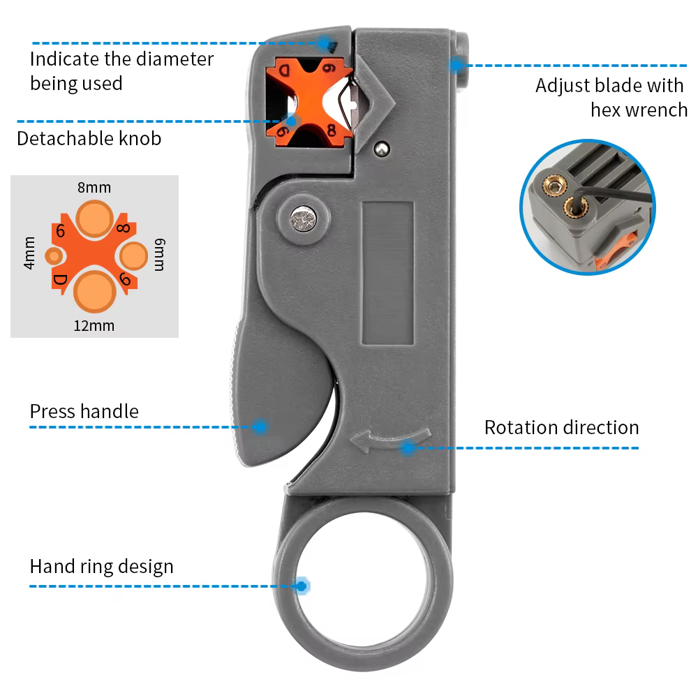 Pince de décantation pince à dénuder automatique couteau dénudeur fil câble outils pince à sertir ou