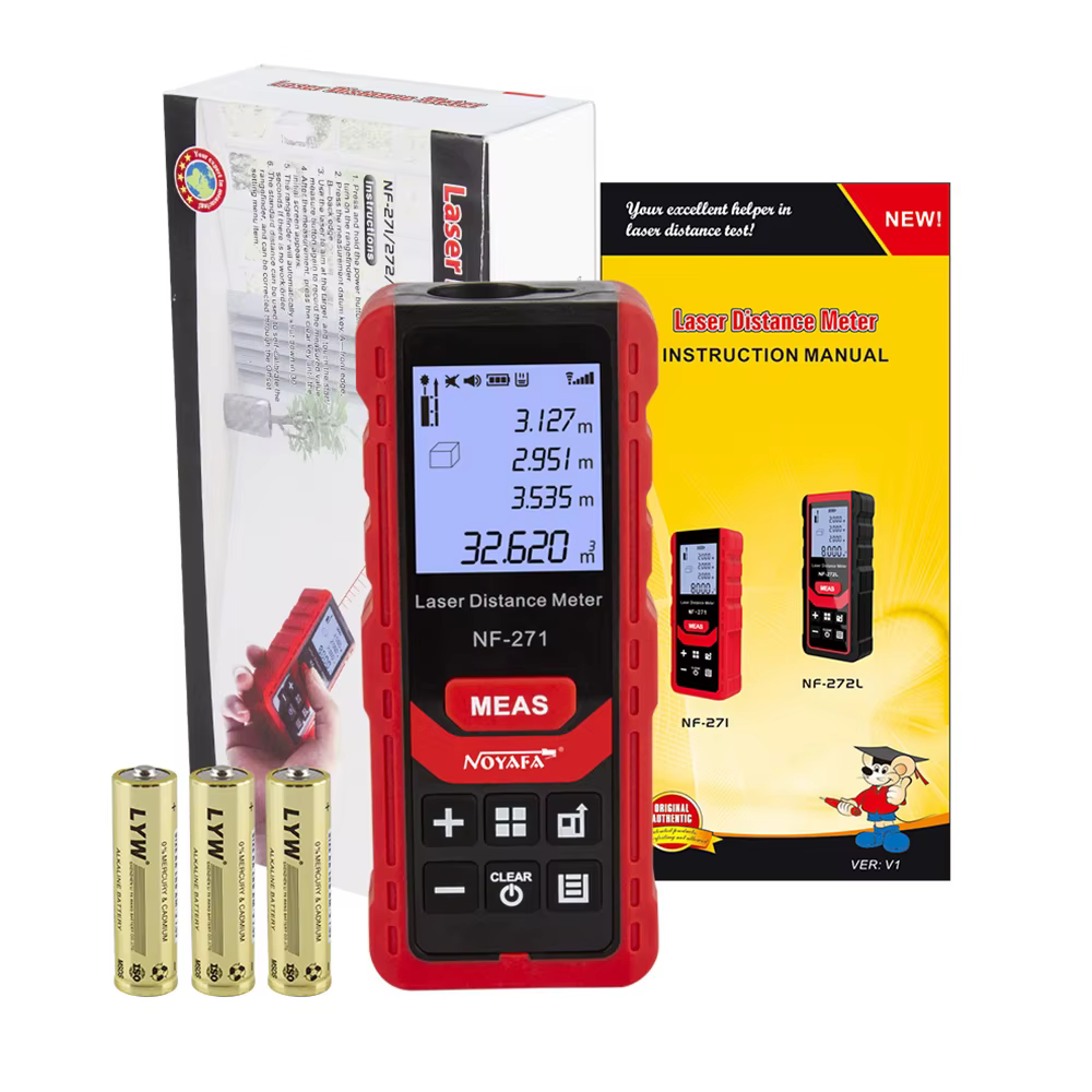 NoynotifNF-271 Distancemètre Laser 40M 80M Télémètre Bande Télémètre Dispositif De Mesure Règle Numé