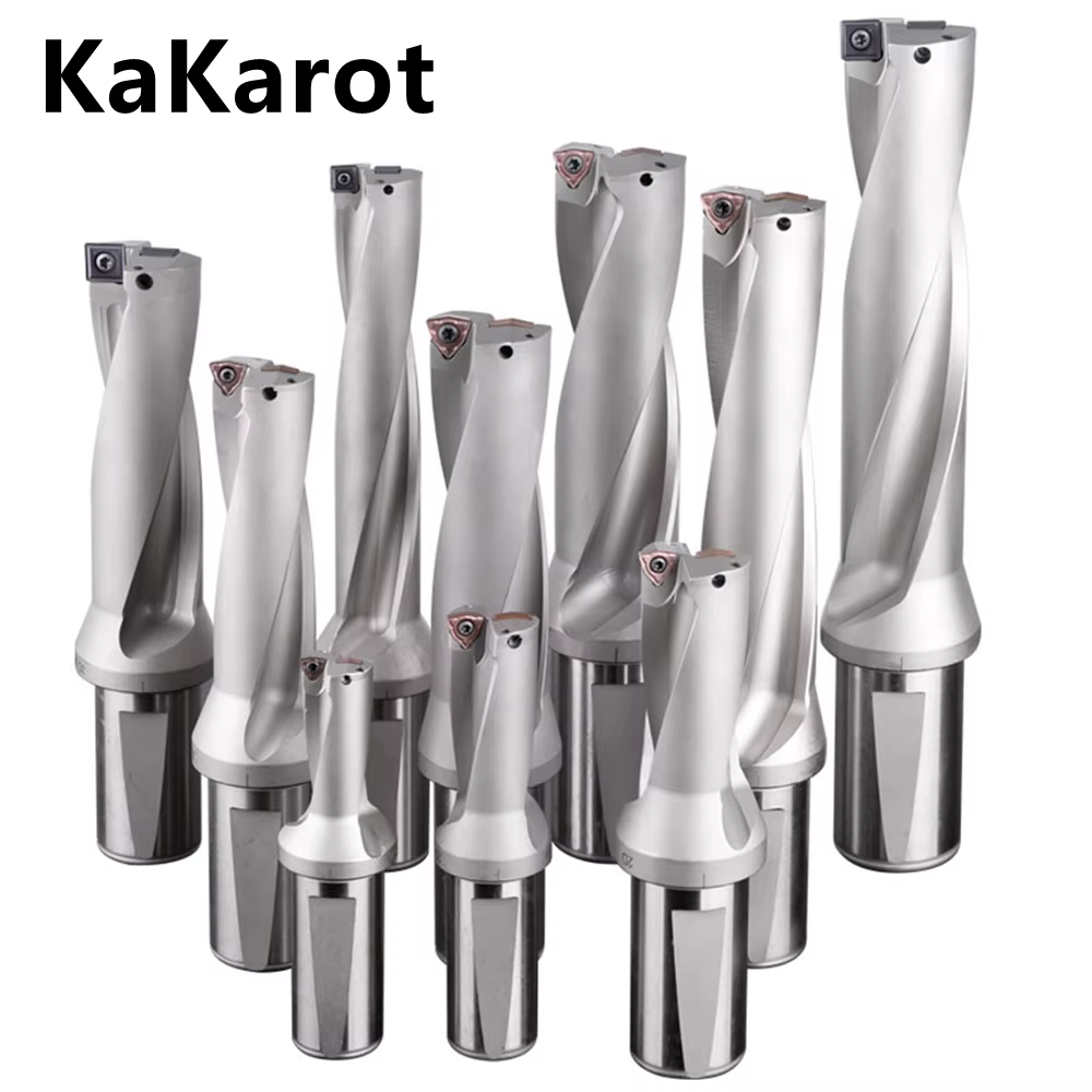 KaKarot WC série forets forets pour métaux foret Inser 13mm-50mm profondeur 2D 3D 4D indexable U mac