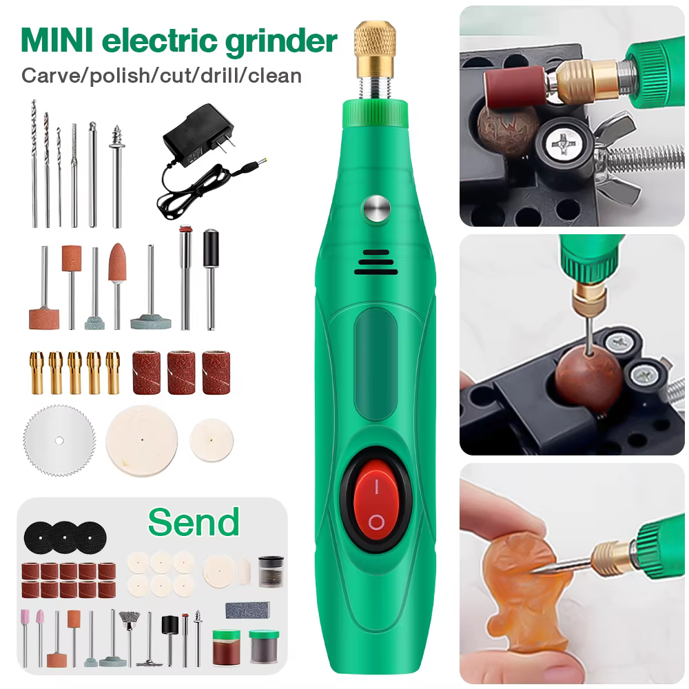110-240V Mini perceuse polissage graveur stylo broyeur électrique outil rotatif rectifieuse Miniatur