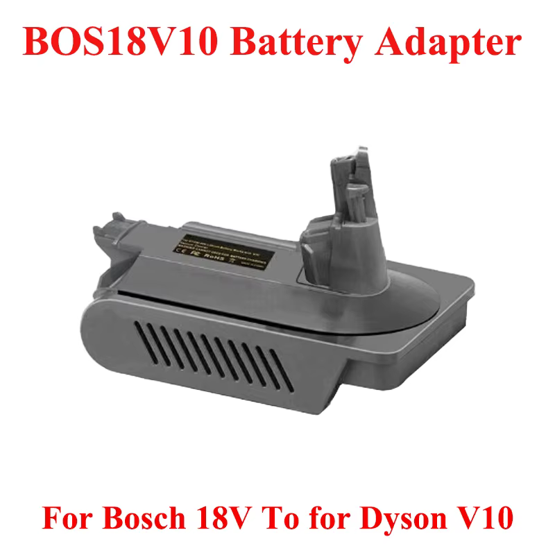Adaptateur de batterie BOS18V10 converti en batterie Dyson V10 pour batterie au Lithium Bosch 18V, p