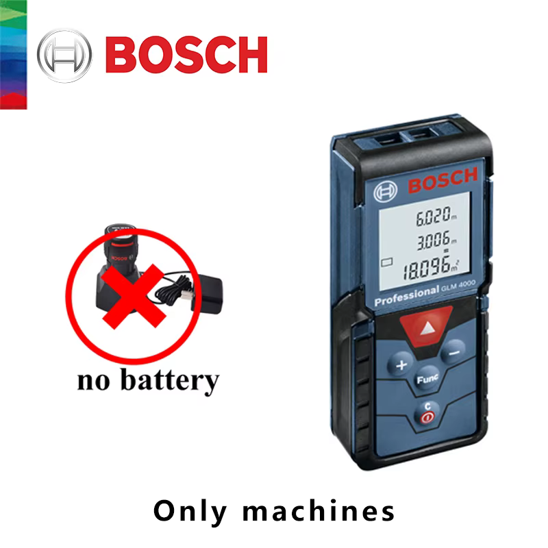 Bosch 40M télémètre Laser GLM 400/4000 Multi Modes télémètre numérique haute précision Laser ruban à