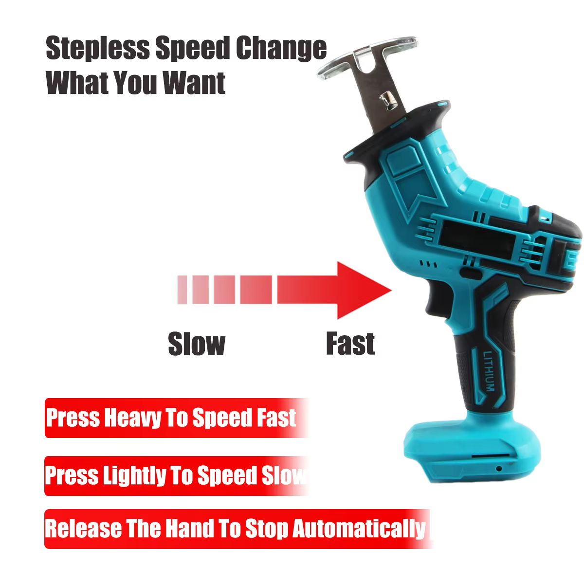 Makita – scie alternative électrique Portable sans fil 21V, outil de coupe du métal et du bois à vit