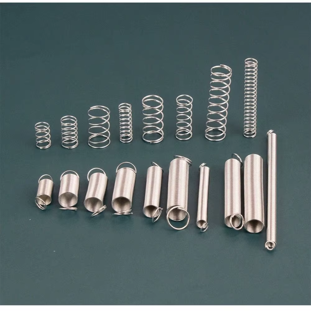 Lot de 200 ressorts à tension assortis, 20 tailles, avec boîte de rangement robuste, boîte portable 