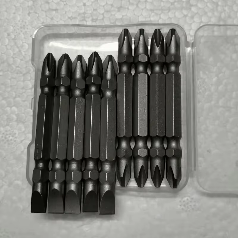 Jeu d'embouts de tournevis antidérapants PH2 de 65mm avec tige hexagonale magnétique de 1/4 pouces, 