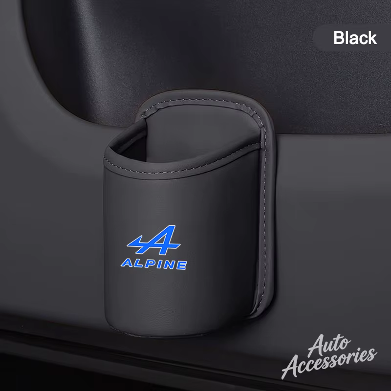 Boîte à eau en cuir pour voiture, porte-boissons pour siège arrière, sac de rangement multifonctionn