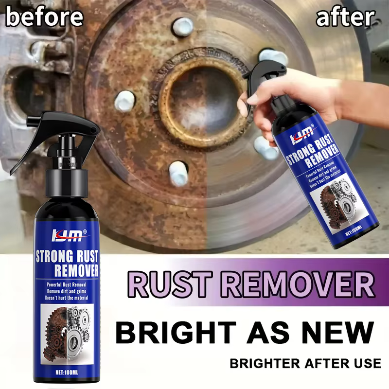 Spray antirouille, désolve la rouille des pneus, protège les jantes et les tambours de frein, idéal 