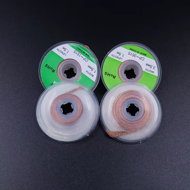 Dissouder ruban tressé cuivre soudage soudure soudure dissolvant 1/1.5/2/2.5/3/4mm fil à souder mèch