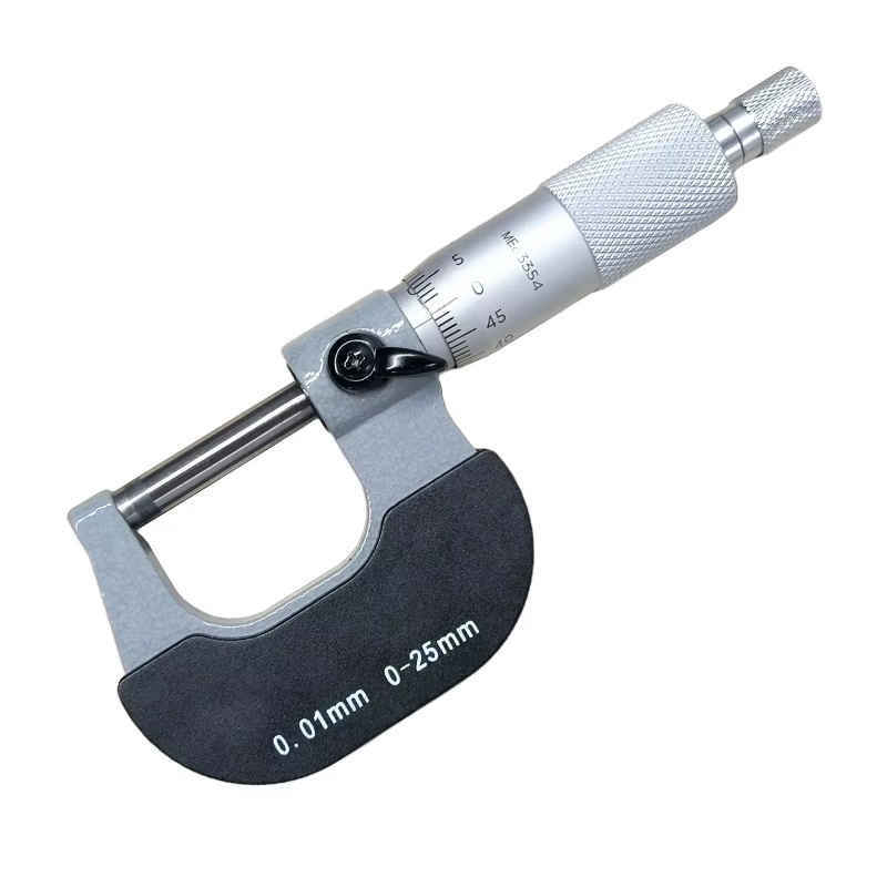 Micromètre externe 0-25 mm 0,01 mm, micromètre extérieur, micromètre mécanique, outils de mesure, ja
