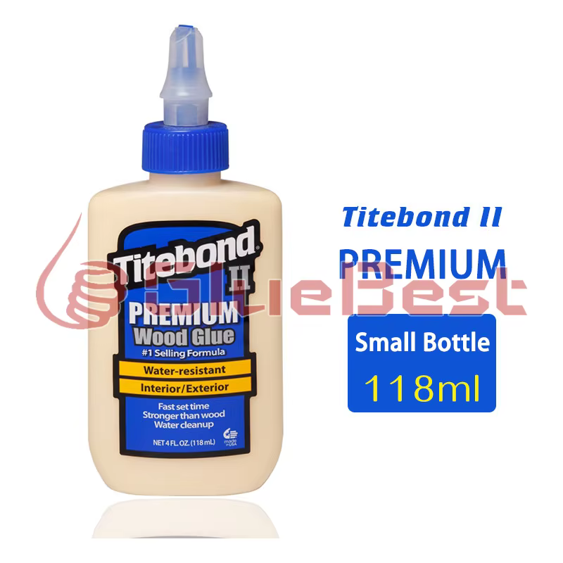 Colle à bois PVA Titebond II Premium pour le travail du bois, l'assemblage de meubles, le bricolage,
