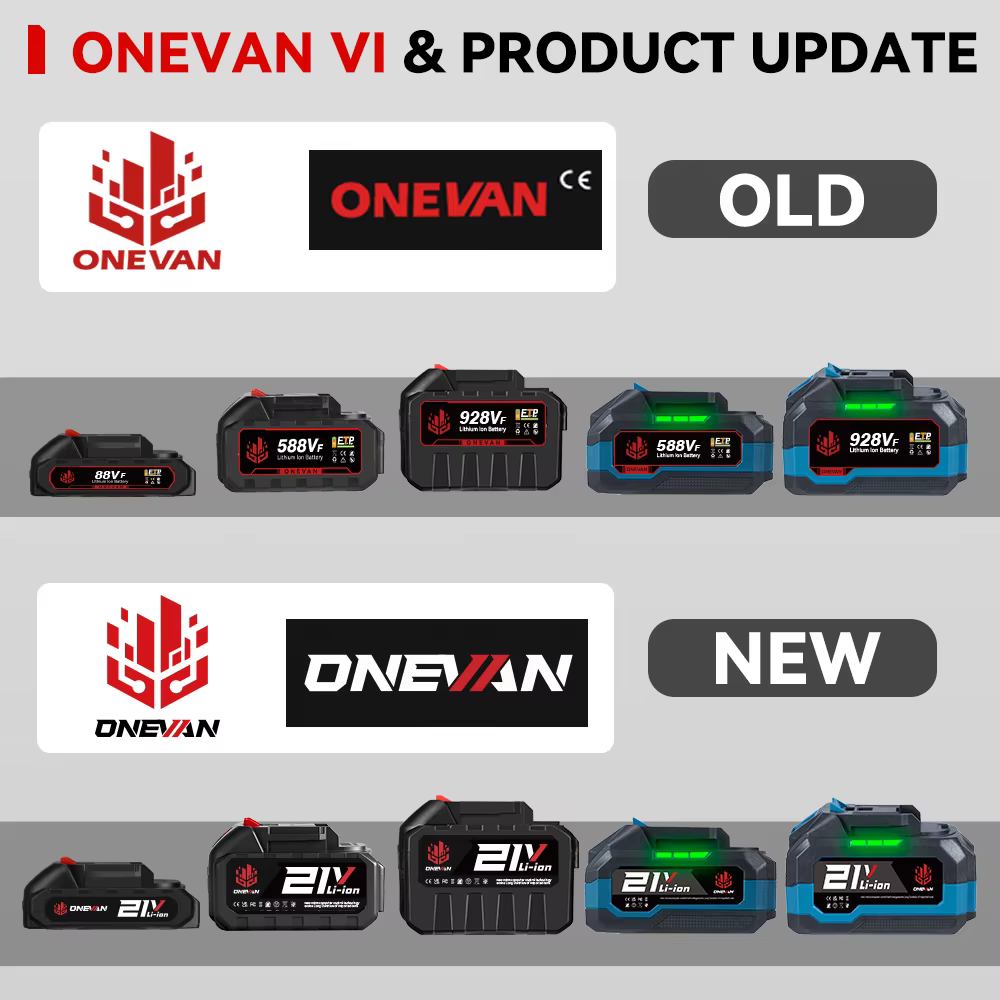 ONEVAN 22900mAh 29900mAh batterie Lithium-Ion ajustement clé de ventilateur batterie Rechargeable po