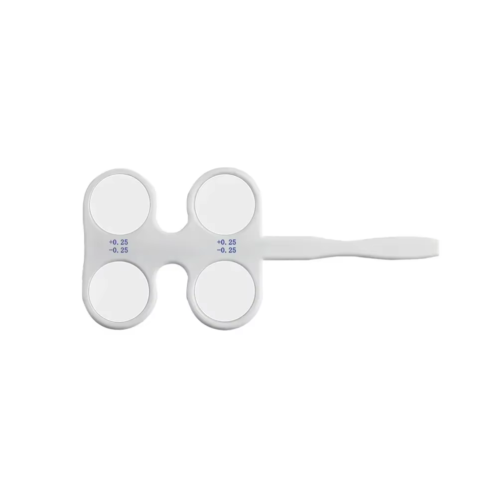 Marque forte 4 lentilles optométrie ophtalmique optique Flipper porte-lentille entraîneur oculaire O