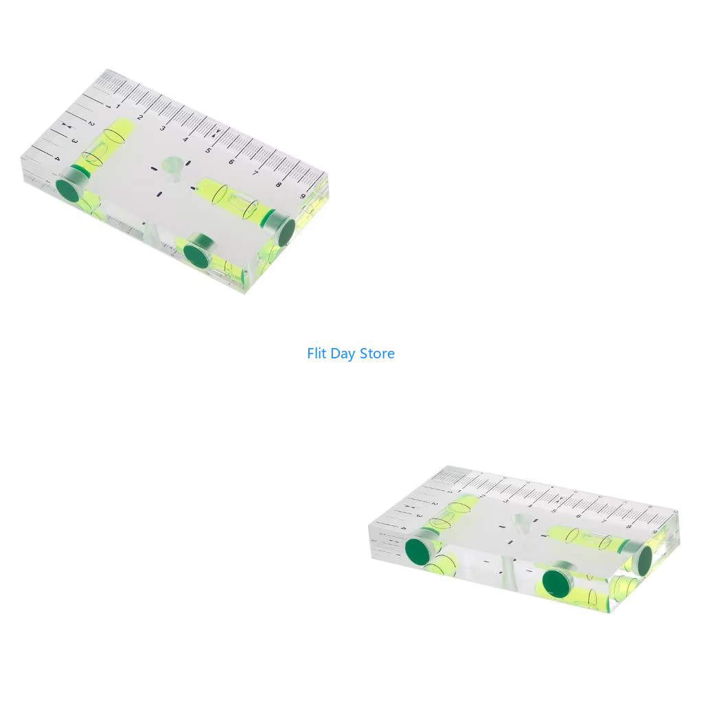 Niveau à bulle Type T F92C 95x51x13mm, ampoules magnétiques à deux directions, niveau à bulle pour u
