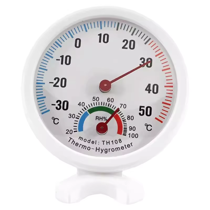 Hygromètre analogique en forme de cloche - Thermomètre -30°C ° C à +50 ° Moniteur d'humidité décorat