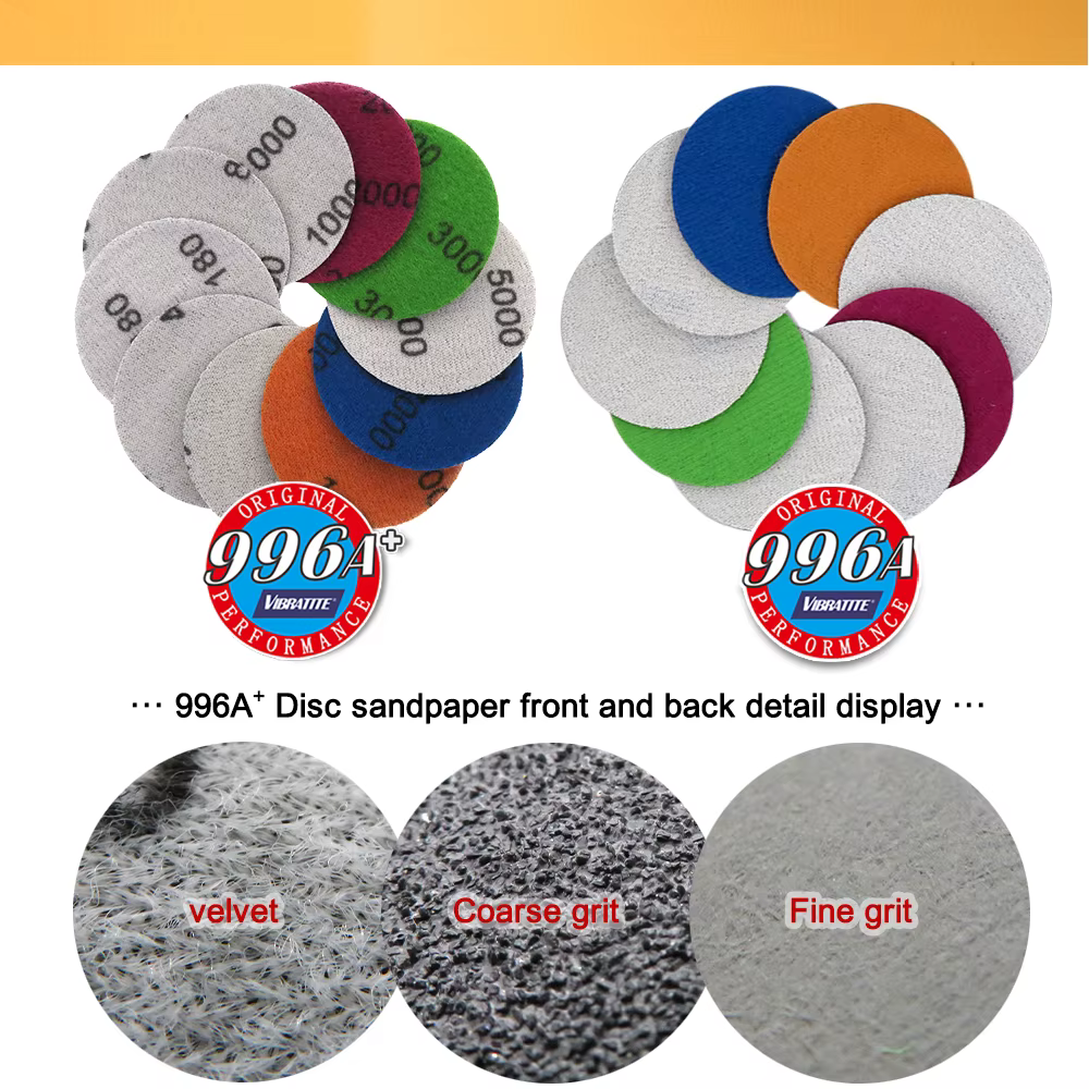 Papier de verre sec et humide, 50 pièces, 2 pouces, 50mm, outils abrasifs, disque de ponçage, access