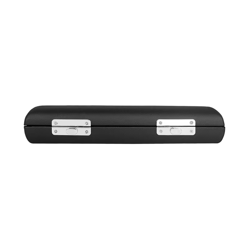 HOES-1 pièce boîte de rangement en cuir Piccolo 16 trous en cuir noir pour éviter les chocs boîte Pi