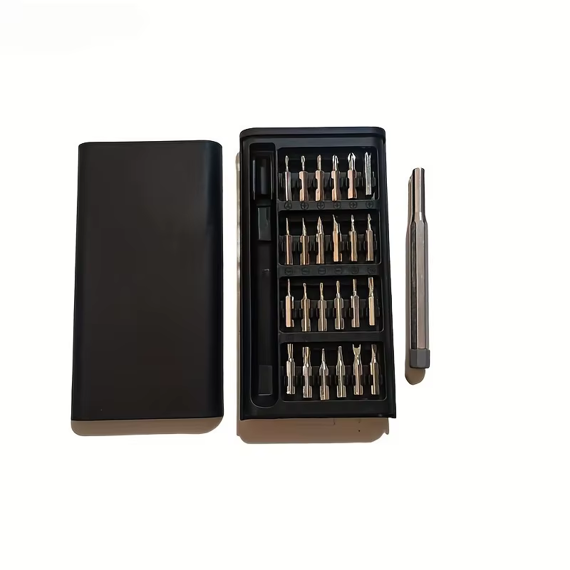Jeu de mini tournevis 25 en 1, tournevis à tête plate et en forme de croix, adaptés aux produits éle