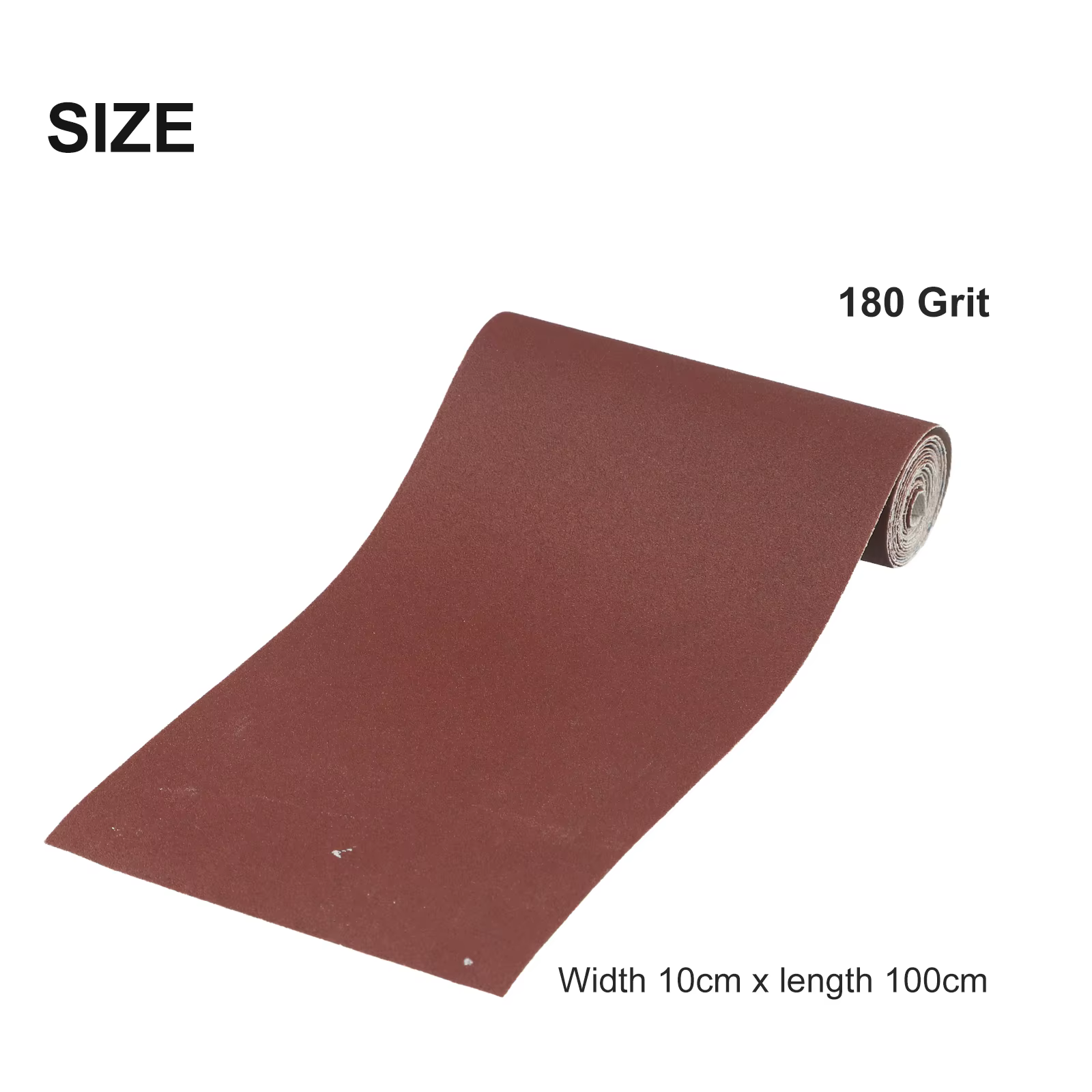 Feuilles abrasives abrasives pour grill levez y, rouleau de papier de verre, grain 80, 120, 180, 240