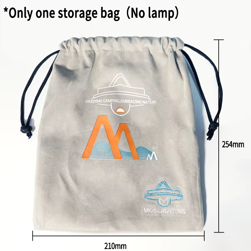 Boîte de rangement pour lampes d'extérieur, lampe de camping, sac de rangement pour lampes LED, sac 
