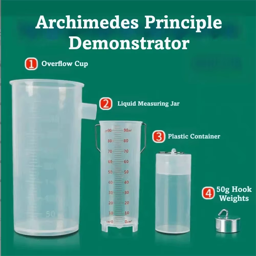 Dynamomètre portable à principe d'Archimède, instrument de mesure de force, kit de démonstration pou