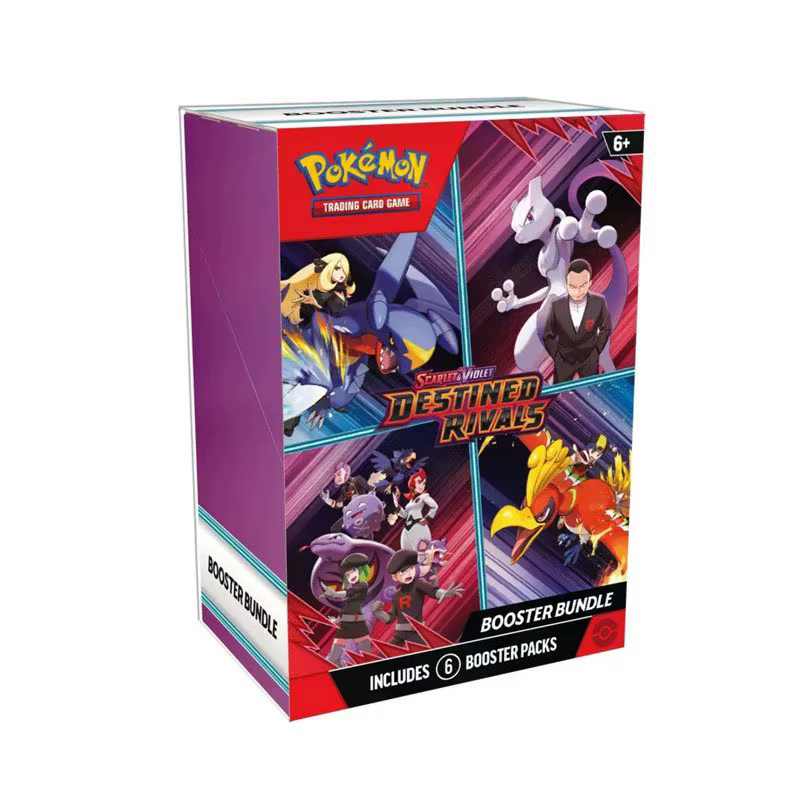 Carte Pokémon v10, version anglaise, boîte d'entraînement ME02, ME02 Destined Rivals, Prismatic Evol