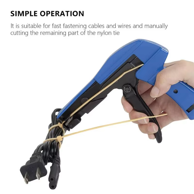 Pince à fermeture éclair en Nylon HS-600A, outil de coupe de fixation pour attache de câble en Nylon