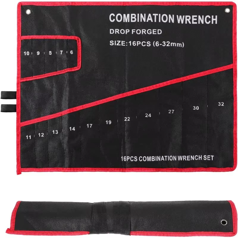 Sac de rangement compact pour clés avec petit support et organisateur, portable, idéal pour les méca