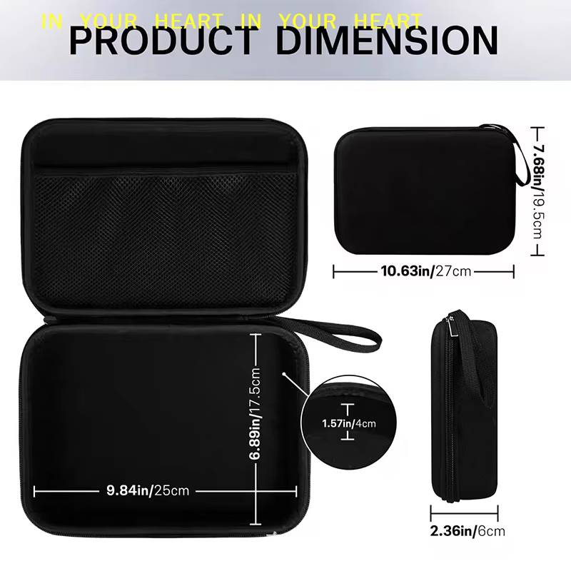 1 pièce – Boîte de rangement réglable pour lunettes à 4/7 emplacements – Étui portable pour lunettes