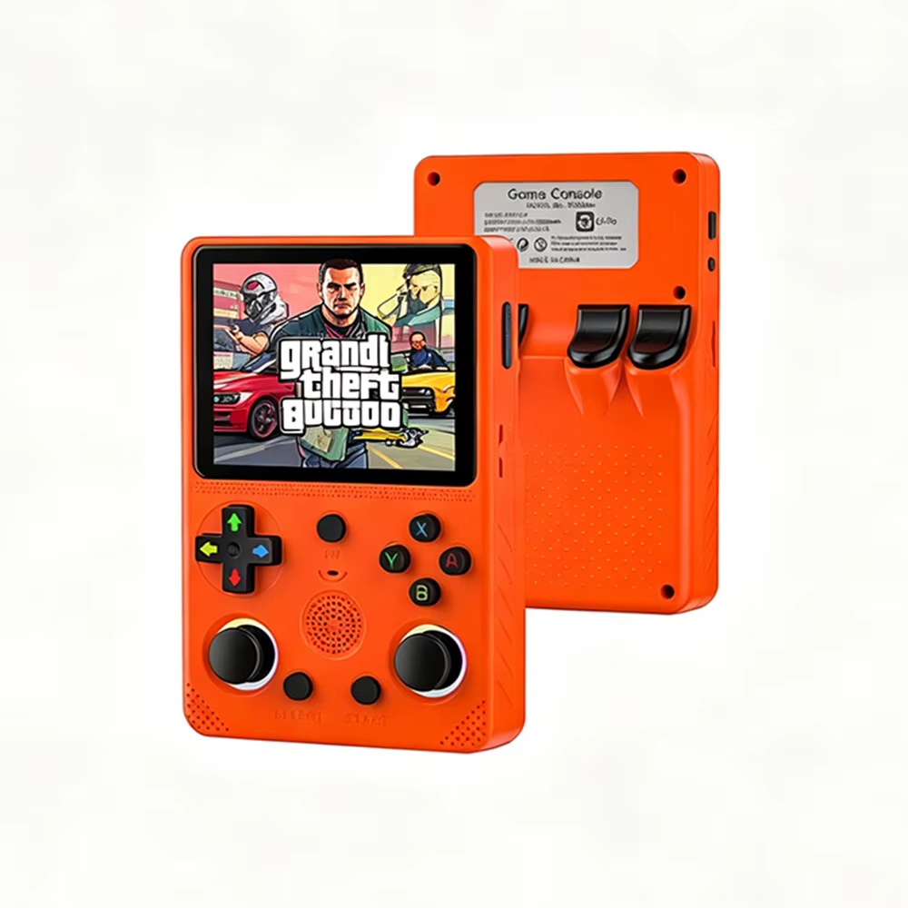 Console de jeu rétro portable RG36max version améliorée, RK3326 Quad-Core, écran 3,5 pouces, 128 Go,