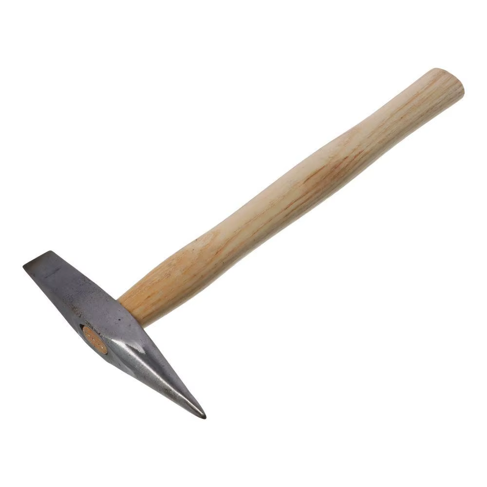 Marteau à écailler de soudage 10 Oz/300g, marteau d'électricien avec manche en bois pour enlever et 