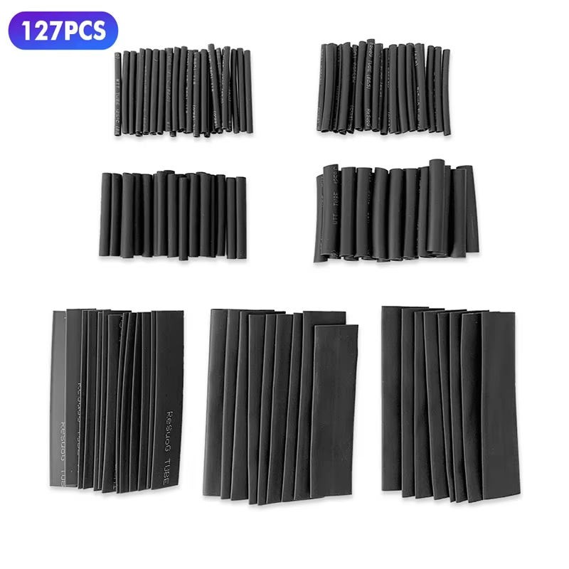 Ensemble de tubes thermorétractables, gaine isolée, enveloppe de fil de voiture, Kit d'emballage de 