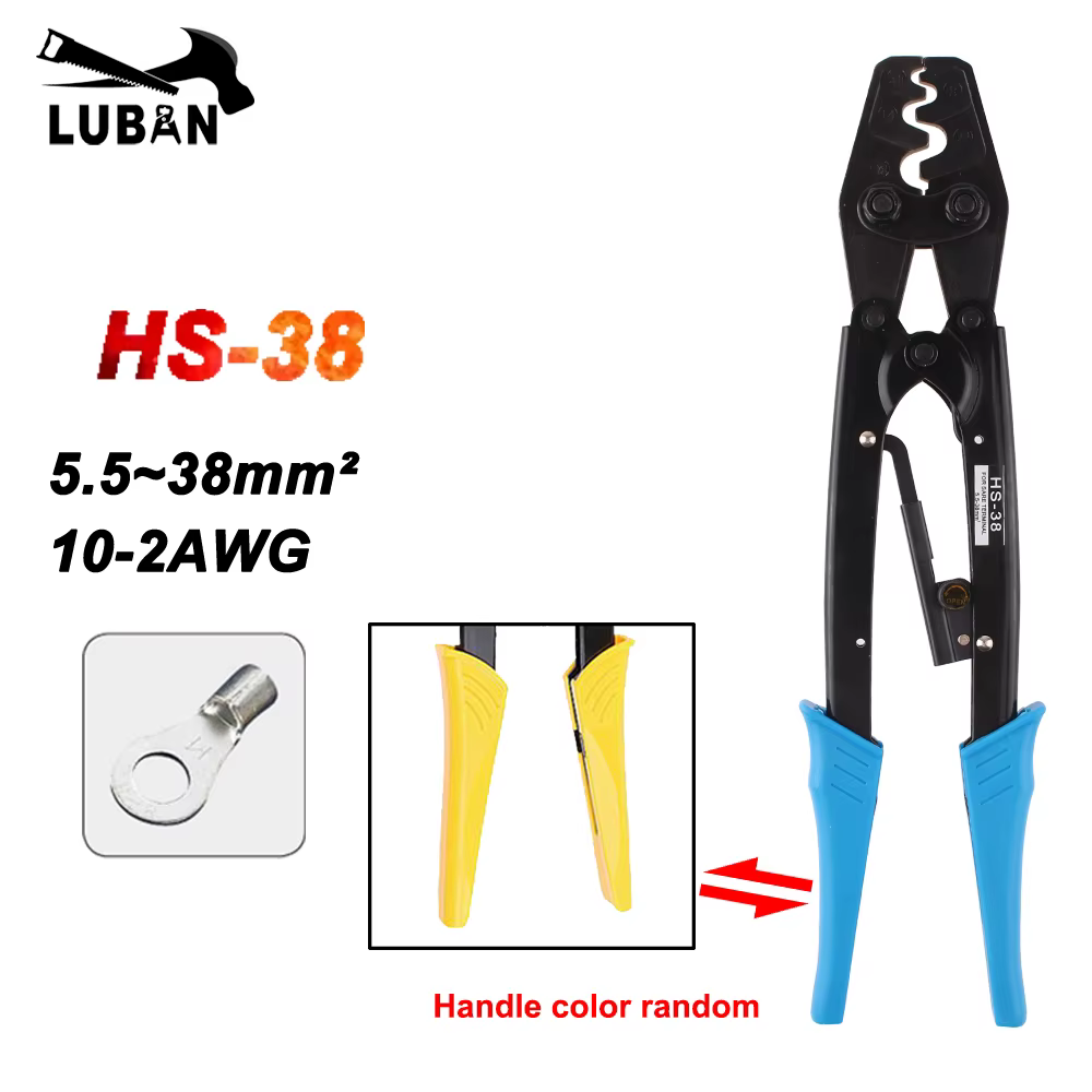 Pince à sertir pour bornes Non isolées, 1.25-38mm, pince à sertir facile, connecteur de fil, outil d