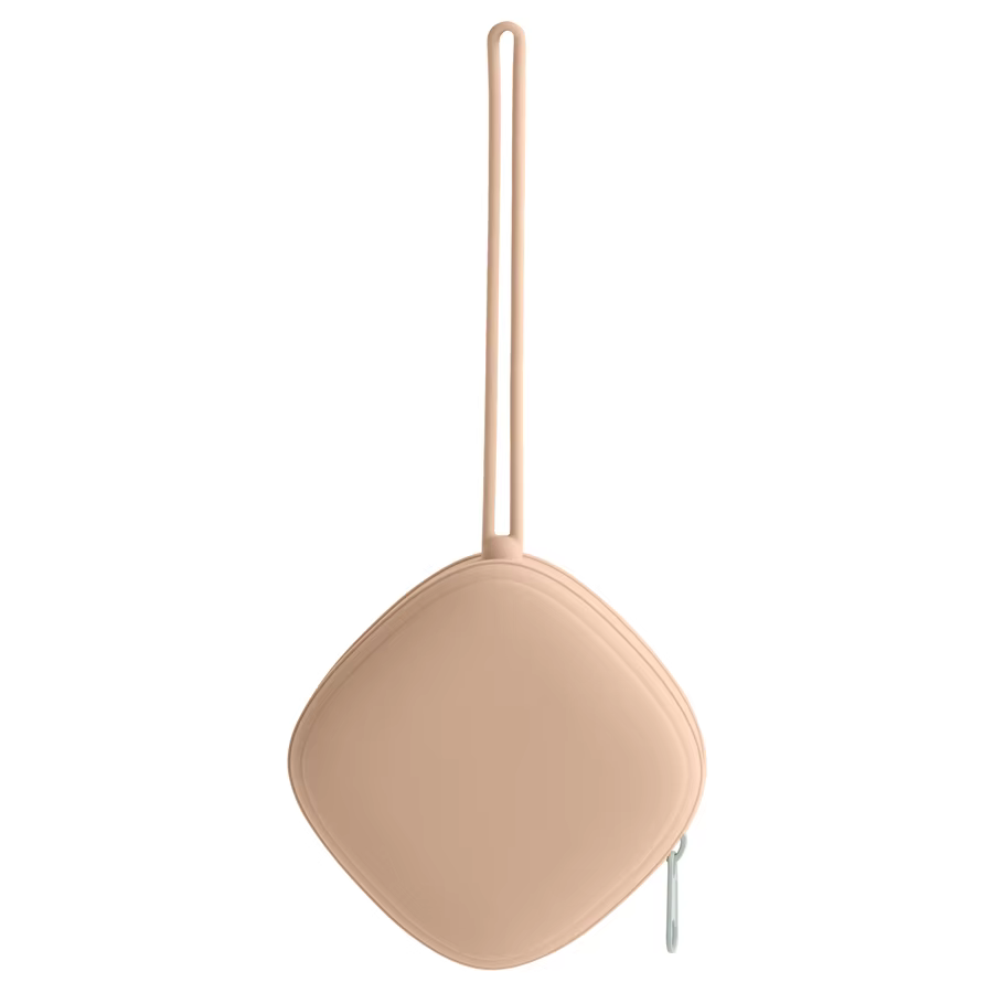 Porte-sucette pour bébé, boîte à sucette à fermeture éclair, conteneur de sucette Portable pour bébé