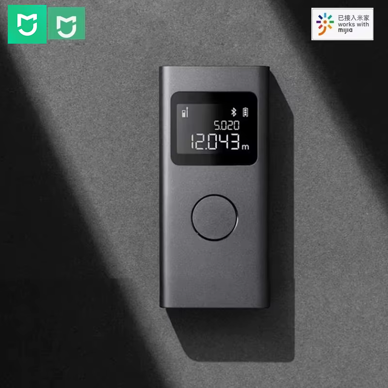 Télémètre laser intelligent Mijia compatible avec l'application Xiaomi, mesure de distance en temps 