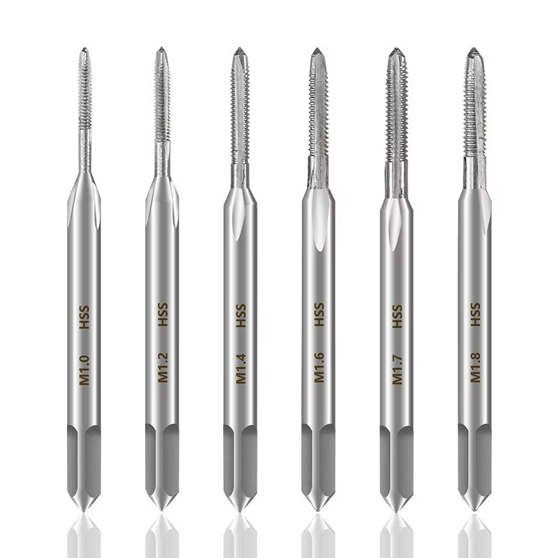 Ensemble de tarauds et filières, filetage droitier, filetage métrique, outil de filetage HSS, Machin