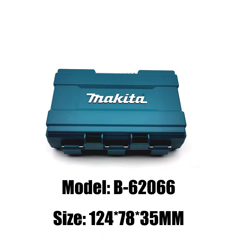 Boîte de rangement Makita B-62066/B-62072/B-62088, boîte à outils portable pour vis, forets et pièce