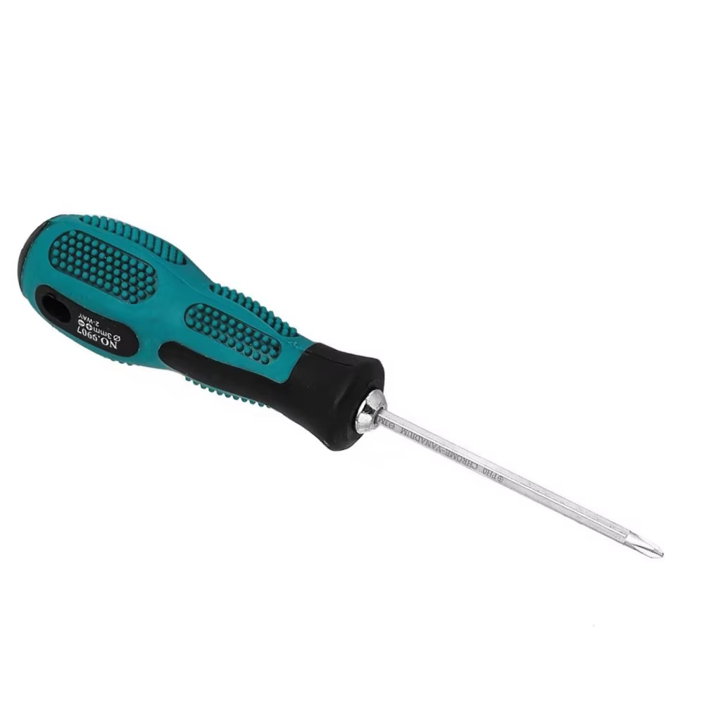 Tournevis croisé à fente à double usage, poignée de boulon, tournevis 3x75mm, outils de jardin domes