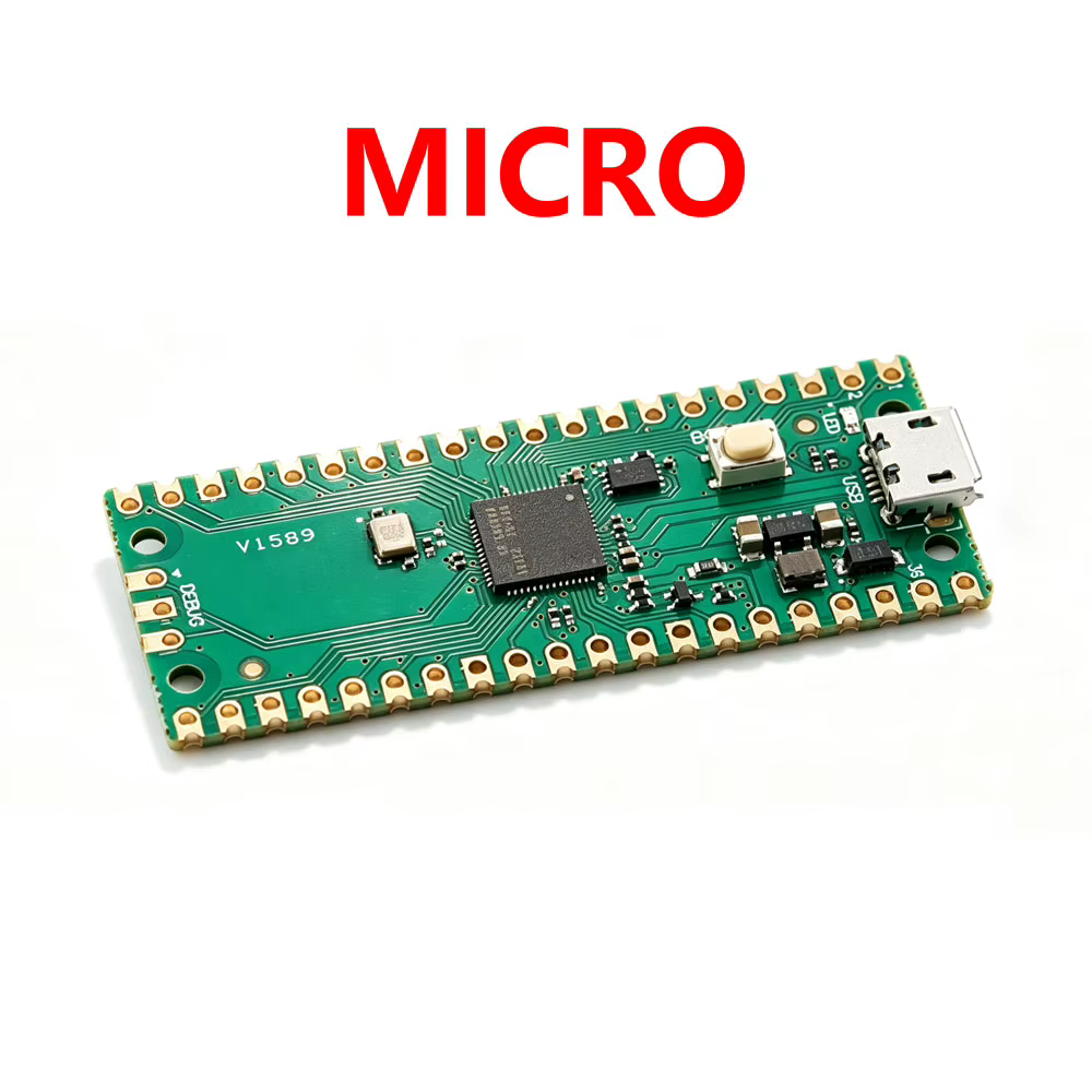 Pico RP2040 avec carte de développement, carte de développement double cœur Pico ou Pico H avec conn