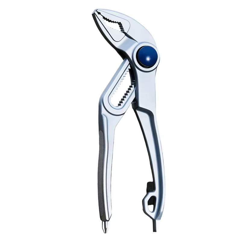 Pince à tuyaux multifonctionnelle mini portable, outil réglable robuste pour la plomberie et les rép