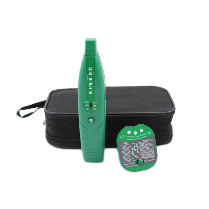 Détecteur de disjoncteur multifonctionnel automatique MS5902, testeur de prise de fusible avec récep