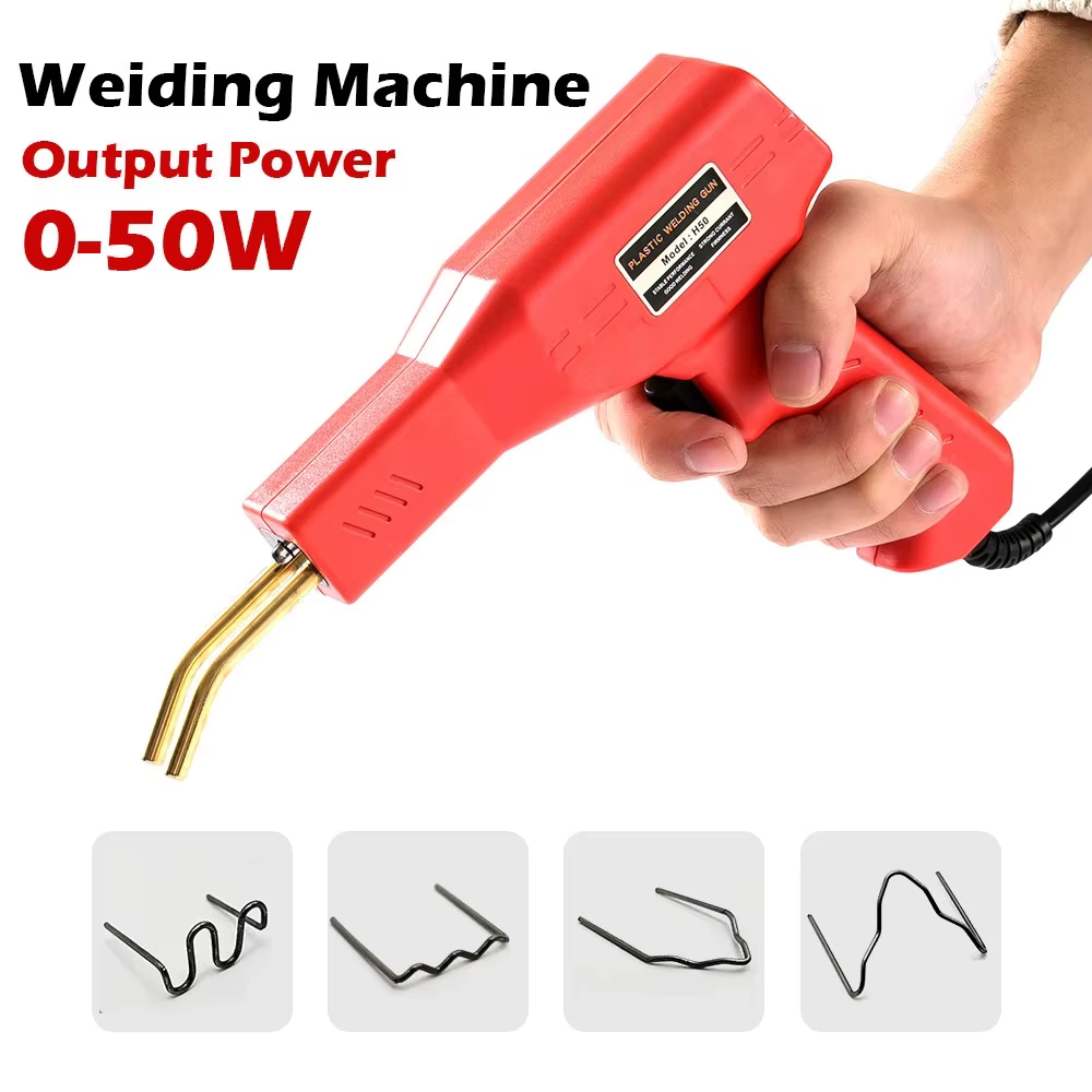 Soudeurs en plastique pratiques 50W, outils de Garage, agrafeuses à chaud, Machine de réparation d'a