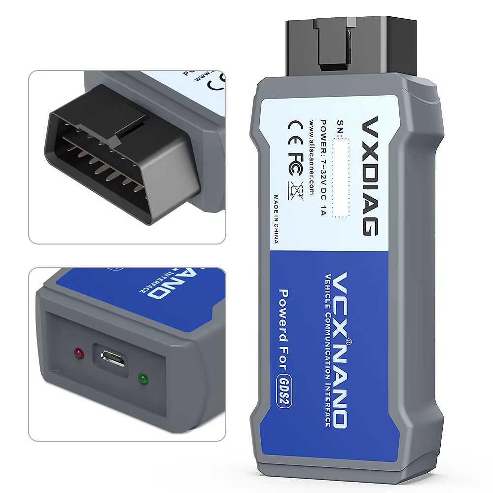VXDIAG VCX NANO pour GM OPEL GDS2 2023.07 Tech2win V16.02.24 outil de Diagnostic Version USB Version