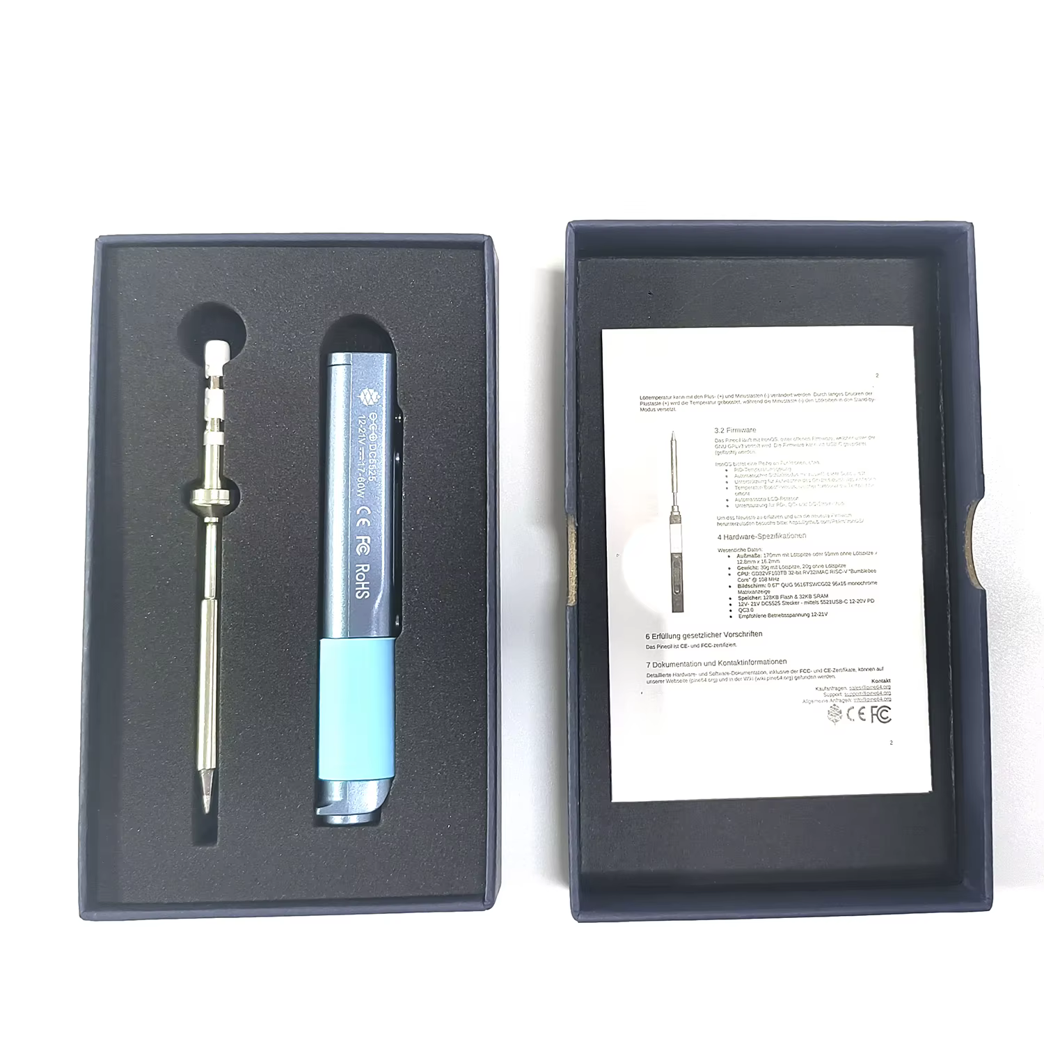 Pinecil V1 – fer à souder Pine64 CN, outils de soudage portables programmables, Station de soudage n