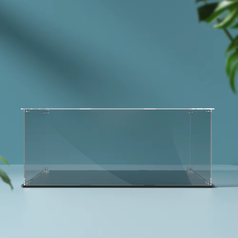 Boîte de présentation en acrylique pour briques Lego 10272/10299, vitrine pour le modèle du stade Ol
