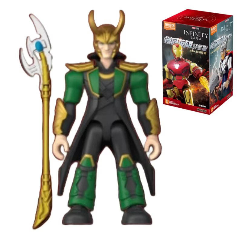 BLOKEES Marvel Heroes Building Blocks Version Galaxie 1 Iron Man MKLXXXV Thor Thanos Jouets à assemb