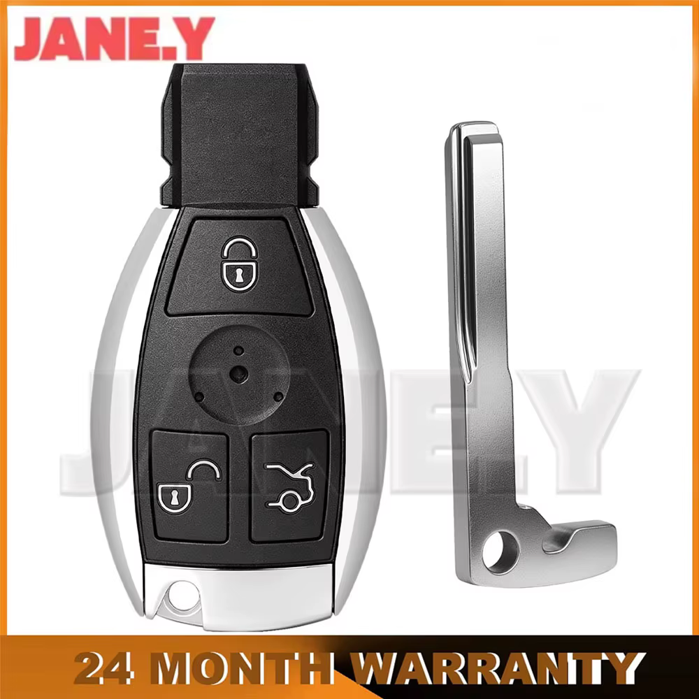 Coque de clé de voiture intelligente pour Mercedes Benz Classe A B C E G W W203 W204 W205 W210 W211 