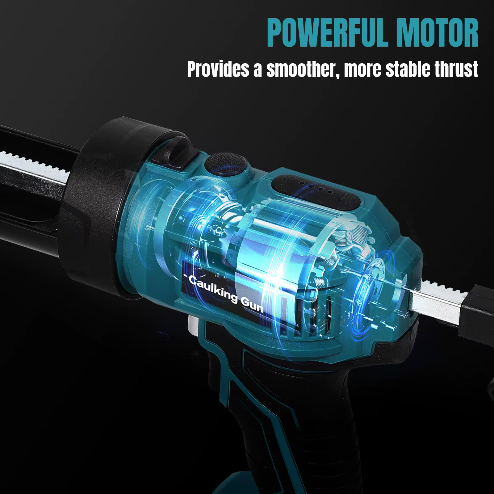 Makita – pistolet à colle électrique, pistolet de calfeutrage à colle pour verre, 4 vitesses, portes