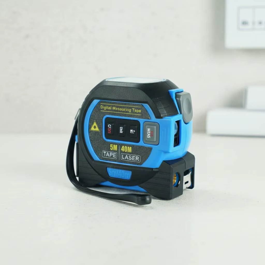 Mètre laser 40M 60M, outil de mesure de distance infrarouge 3-en-1, règle de mesure intelligente hau
