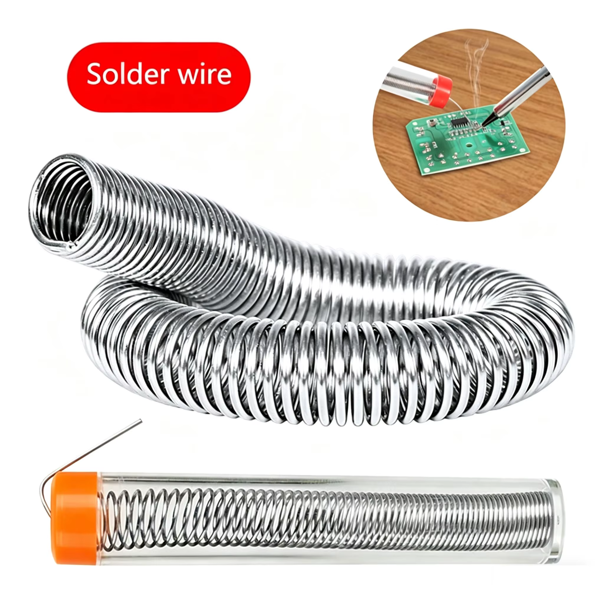 Fil à souder sans plomb, sans nettoyage, haute pureté, point de fusion 227 degrés, fil à souder pour