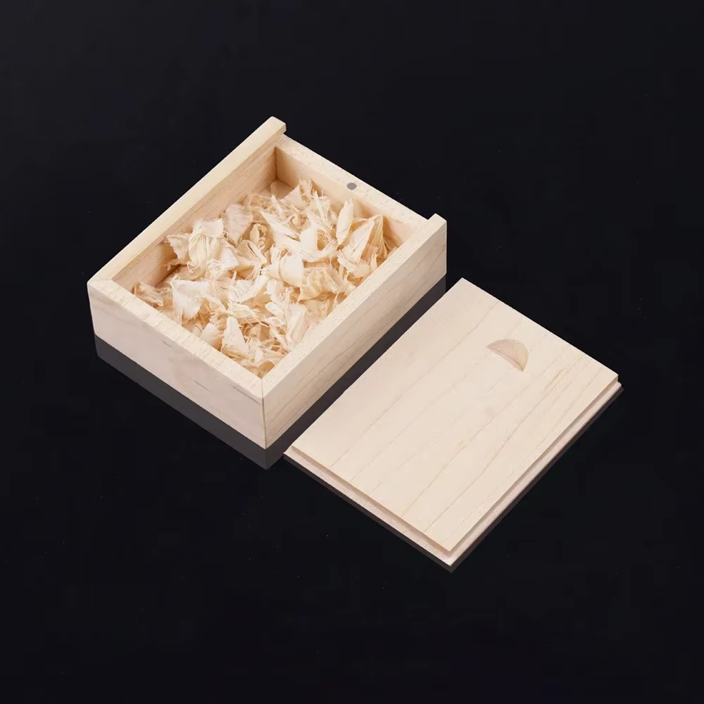 Brochure en bois d'érable non finie avec gravure gratuite, boîte à bijoux en bois, boîte de rangemen